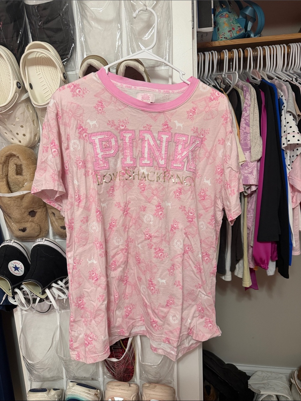 PINK Victoria's Secret x Love Shack Fancy Tee